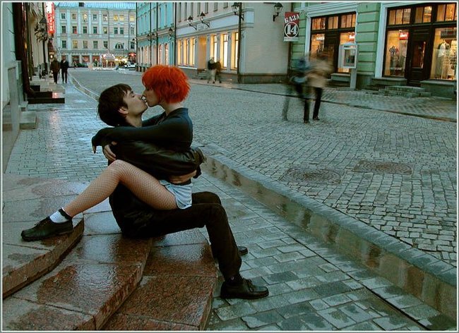 Порно Секс На Улице Москвы
